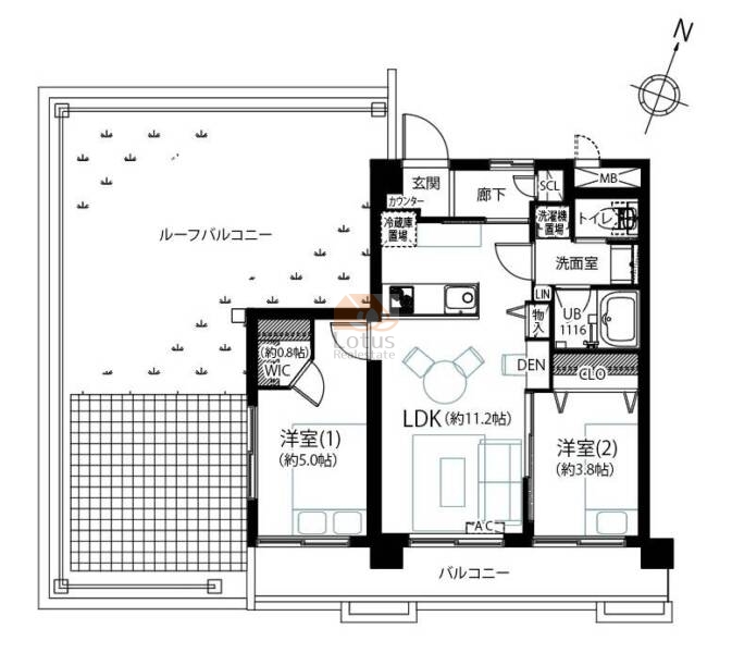 リーベ墨田503間取図