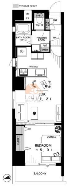 ラヴェンナ高円寺202間取図
