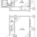 高井戸第２ハイホーム606間取り