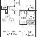 アデニウム町屋403 間取り
