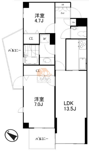 グランドメゾン高円寺南101間取図