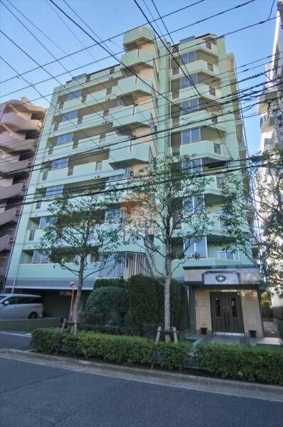 中葛西グリーンホームズ２外観１｜中葛西グリーンホームズⅡは、平成20年築、9階建てのマンションです。