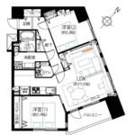 フェアロージュ永福町702間取図