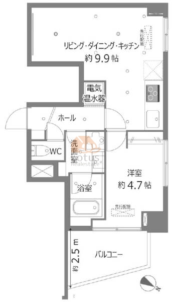 サカエ音羽マンション704間取図