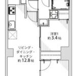 メイゾン向島408間取図