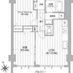 三田綱町ハイツ302間取り