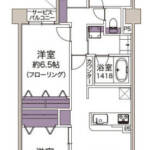 コスモ板橋前野町ヒルズ305間取り