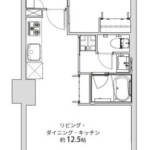 朝日九段マンション1002間取り