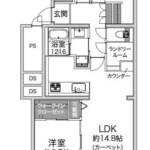 上石神井ハイム404間取り