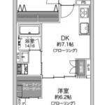 第１フジハイツ406間取り