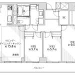 ファミール西新宿1007間取り