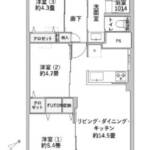 シティコープ西葛西515間取図