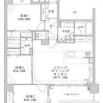 クリオ新宿戸山壱番館903間取り