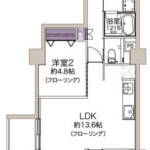 オリエント三軒茶屋ハウス906間取り
