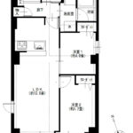ハイライフ蒲田1001間取り