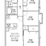 ニックアーバンハイム四ツ木502 間取り