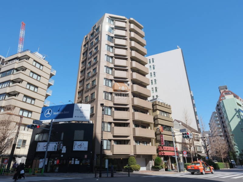 東京八重洲アムフラット外観１｜東京八重洲アムフラットは、平成9年築、12階建てのマンションです。