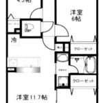 ダイアパレス小岩201 間取り