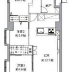 メゾン武蔵西日暮里301間取図