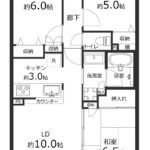 クレストフォルム西高島平1102 間取り