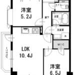 ライオンズマンション阿佐ヶ谷第２701間取図