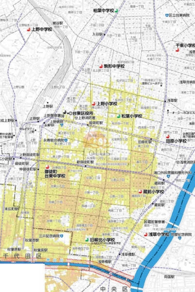 神田川氾濫台東区