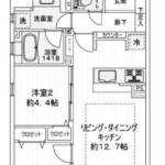 ネバーランド上野松が谷201間取り