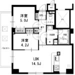ユニーブルときわ台703 間取り