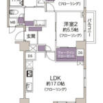 桜台ハイライズ504間取図