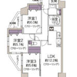 藤和シティホームズ西日暮里301間取図