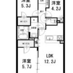 イーストパークス大島2009間取り