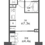 オープンレジデンシア錦糸町802間取図