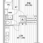 パレ二子玉川104 間取り