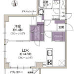 ゾンネンハイム本郷404ゾンネンハイム本郷404の間取（1LDK）