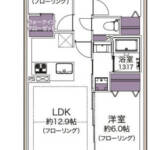 フィルプレイス王子604間取り