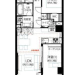 リシェ広尾1104間取り