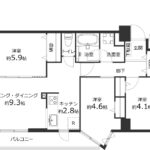 日神パレステージ板橋本町第６804 間取り