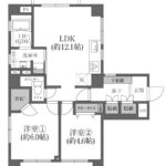 ライオンズマンション扇橋501 間取り