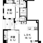 瀬田南シティハウス301 間取り