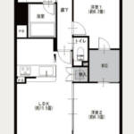 クリオ大森海岸壱番館503間取図