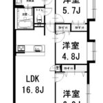 ベルハイム上石神井南206 間取り