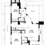 グランシティ新小岩２803間取り