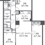 アクロシティ504 間取り