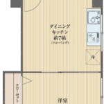 シャンボール南高円寺4階部分 間取り