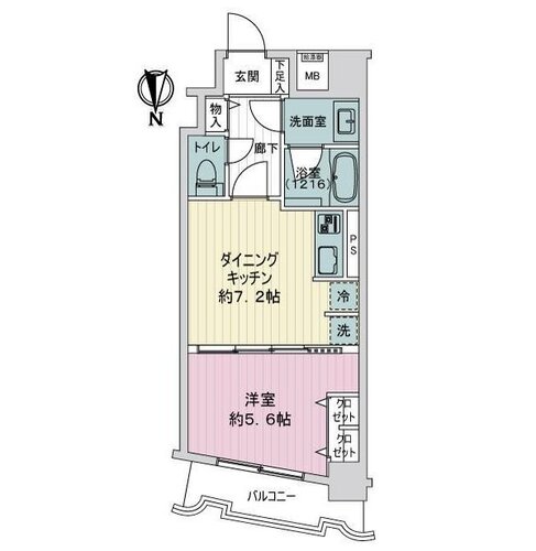 モアシティ浅草3階間取図
