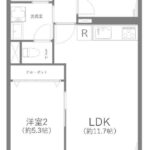 ダイアパレス金町208 間取り
