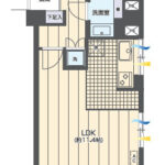 ライオンズマンション豊玉906 間取り