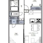 マンションアクロス代々木101 間取り