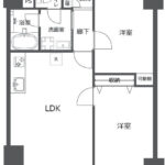 西新宿ダイヤモンドパレス1110 間取り