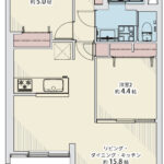 大森駅前住宅1209 間取り